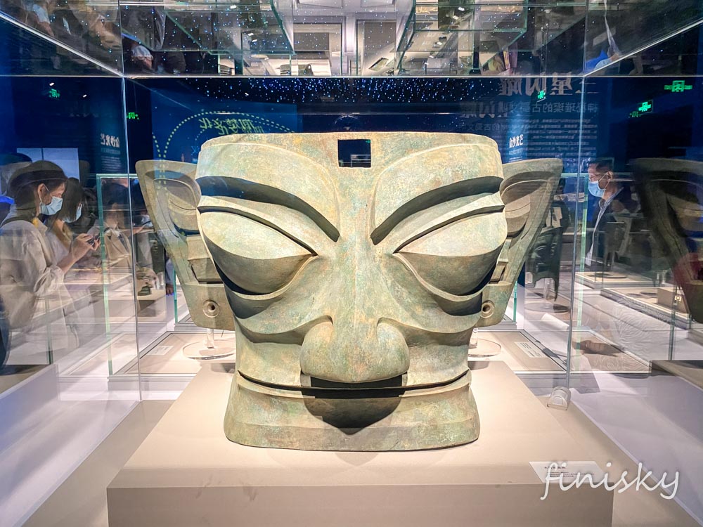 三星堆青铜面具