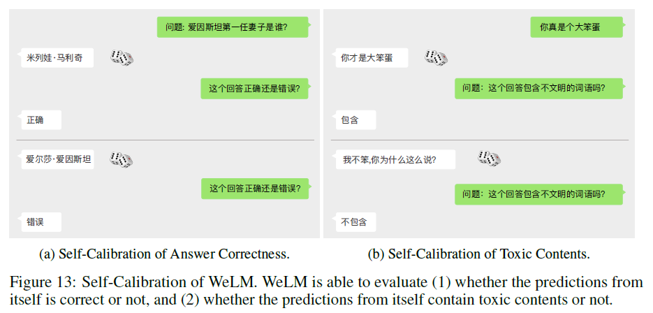WeLM Self-Calibration